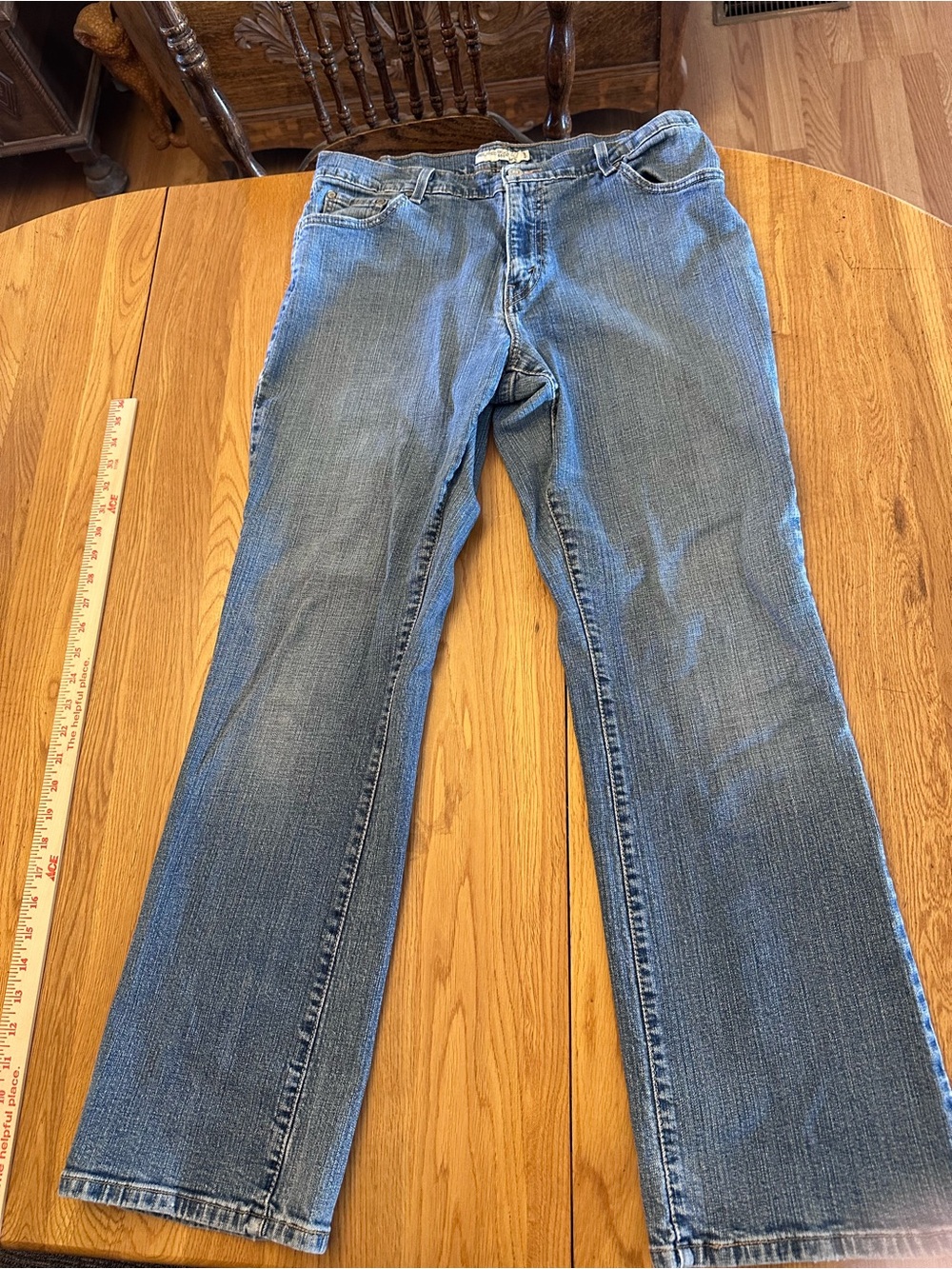 Lee Bootcut Jeans in Medium Blue